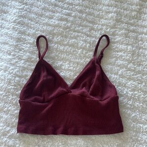 Urban Outfitters Burgundy Tank Top